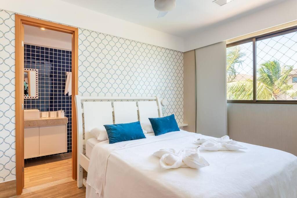 Flat Vista Mar No La Fleur Polinesia - Muro Alto - Porto De Galinhas Cupe المظهر الخارجي الصورة